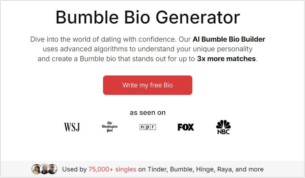 bumble-bio-generator