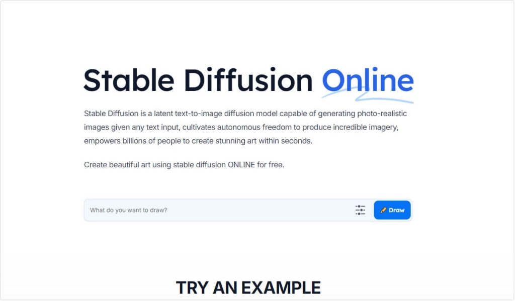 stable diffusion web
