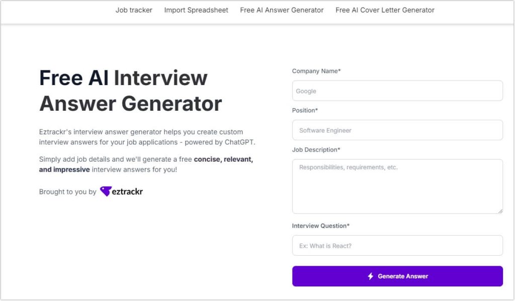 eztrackr-interview-answer-generator