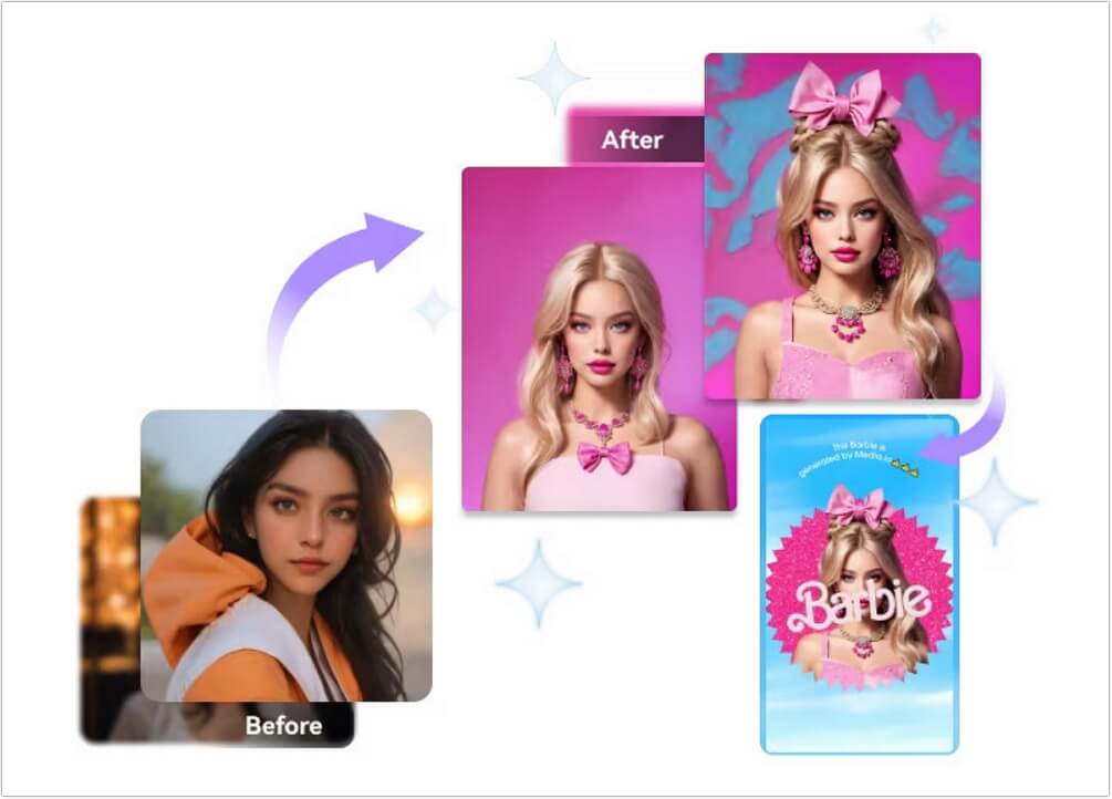 mediaio-barbie-selfie-generator