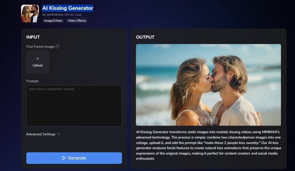 mimicpc-ai-kissing-generator