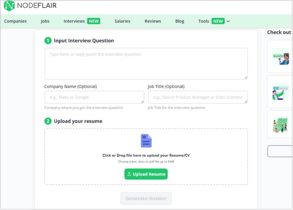 nodeflair-answer-interview-questions
