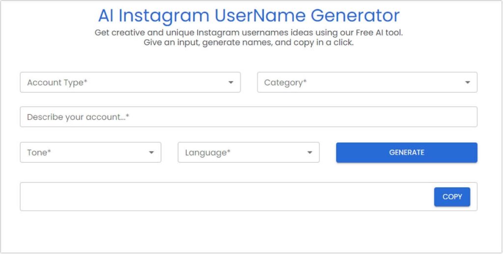 predis-ai-instagram-username-generator