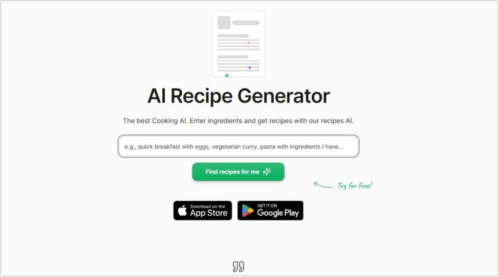 mrcook-recipe-generator