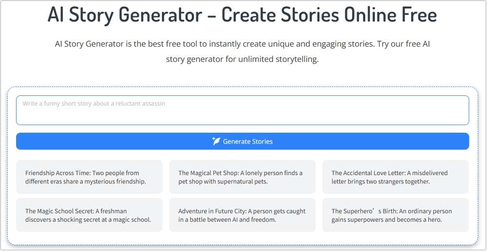 notegpt-ai-story-generator