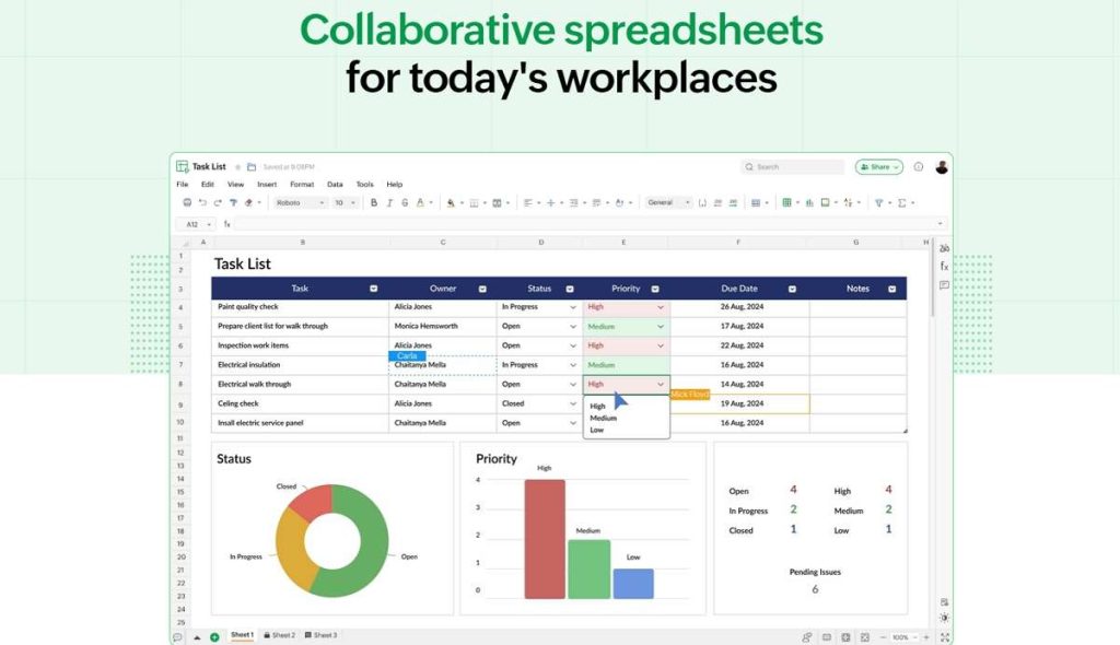 zoho-sheet
