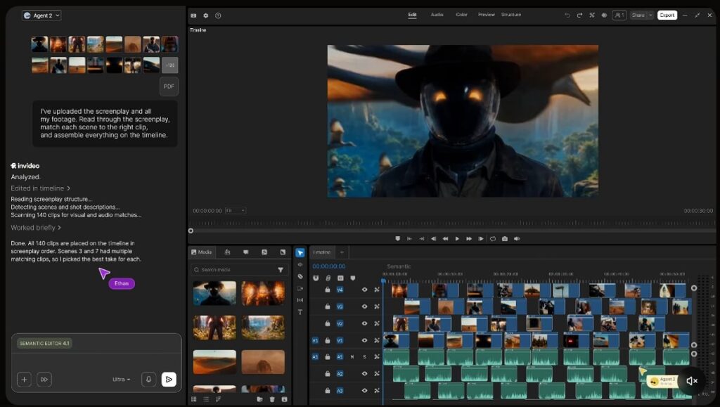 InVideo AI Video Editor